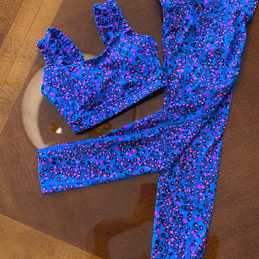 Lily Pulitzer LUXLETIC XXS SET for gym